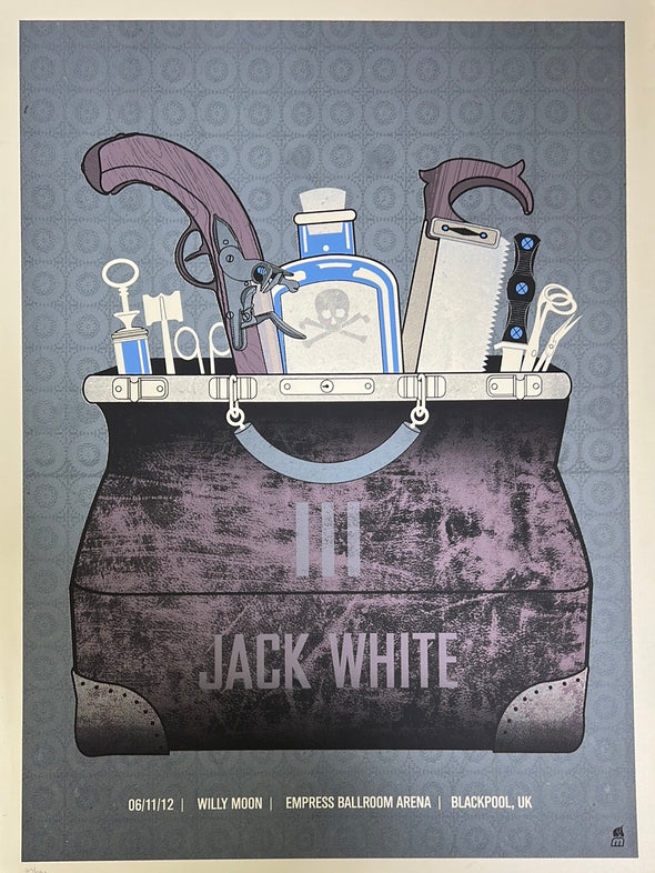 Jack White - 2012 Methane poster Blackpool, GBR Empress