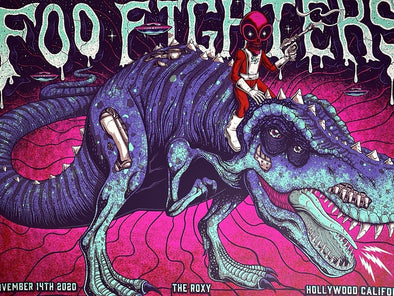 Foo Fighters - 2020 Jim Mazza poster Los Angeles, CA 1st