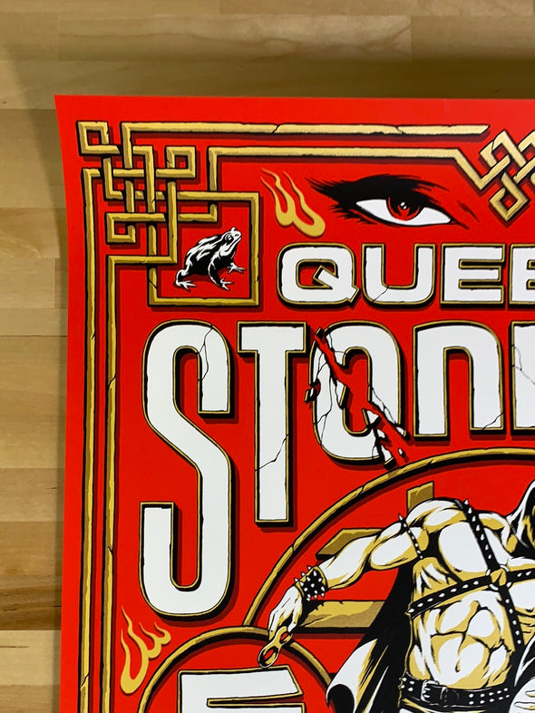 Queens of the Stone Age  - 2018 James Patradoon poster Hobart, AUS