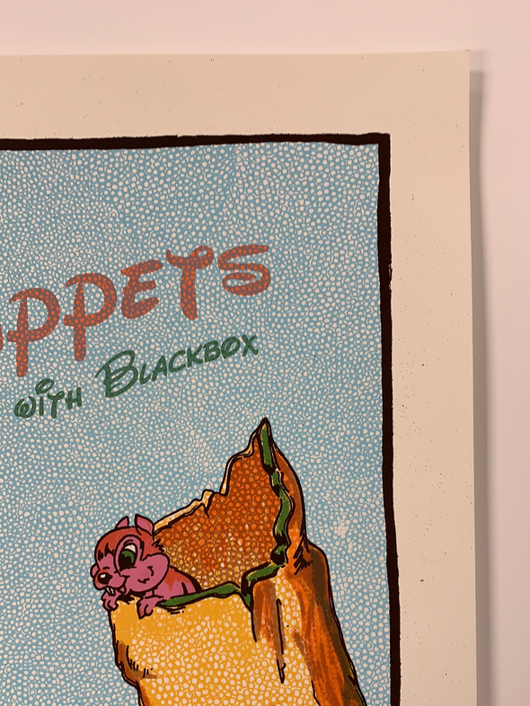 Meat Puppets - 2015 Fugscreens Studios poster Milwaukee, WI Club Garibaldi