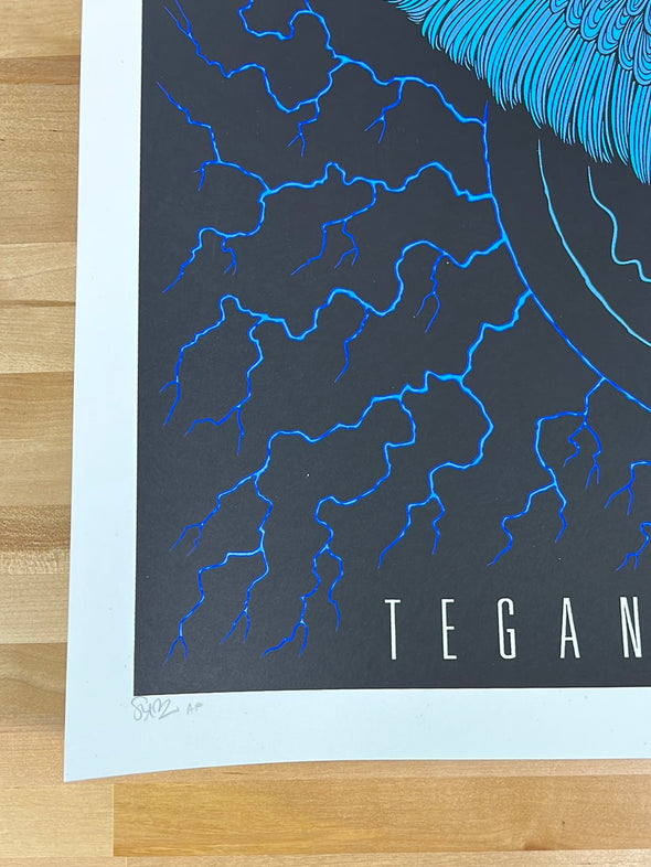 Tegan & Sara - 2013 Todd Slater poster Austin, TX