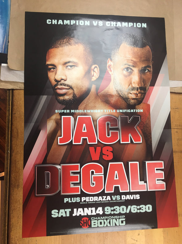 Boxing - 2017 Jack vs Degale Poster