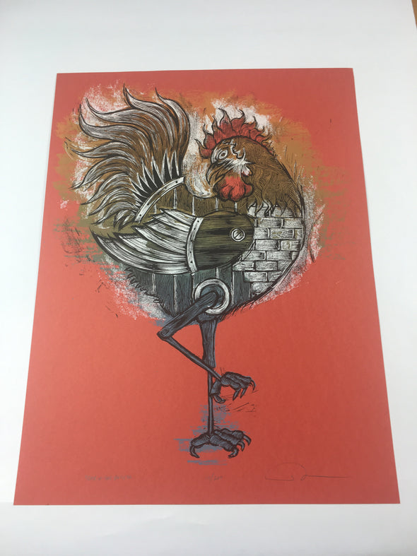 Year of the Rooster - 2008 Dan Grzeca Poster Art Print 111/280