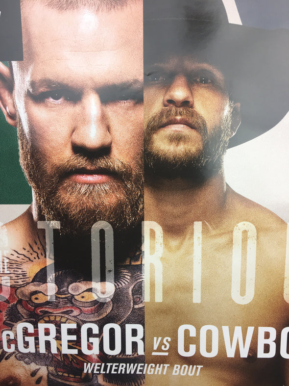UFC 256 - 2020 Poster McGregor vs Cowboy