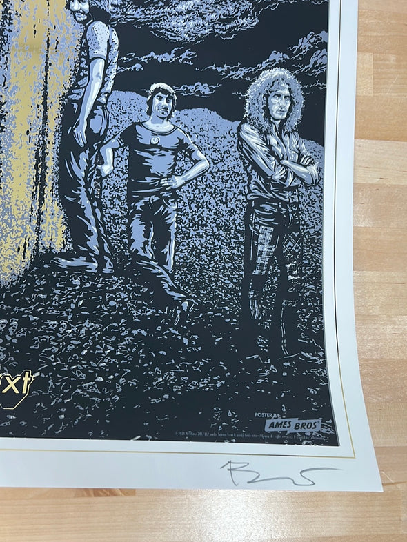 The Who - 2021 Ames Brothers poster Who's Next 50th FOIL