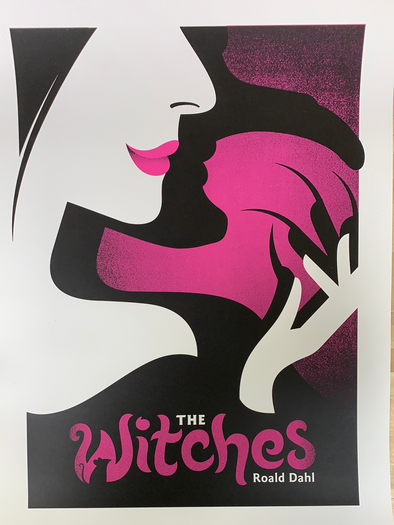 The Witches - 2015 Michael DePippo poster Roald Dahl VARIANT The Reprise