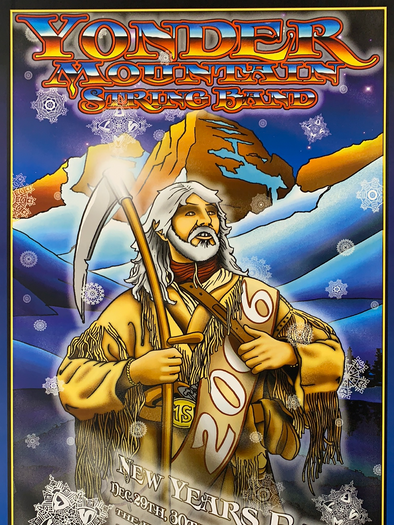 Yonder Mountain String Band - 2006 Tapecat poster Denver, CO