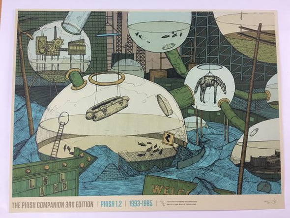 The Phish Companion 3 - 2015 Landland Poster Art Print