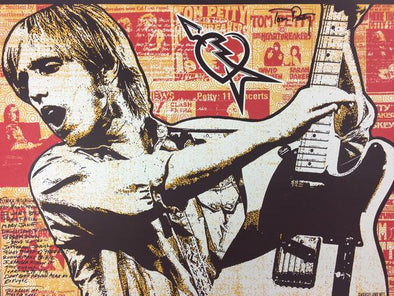 Tom Petty - Xray Poster Art Print Garageland