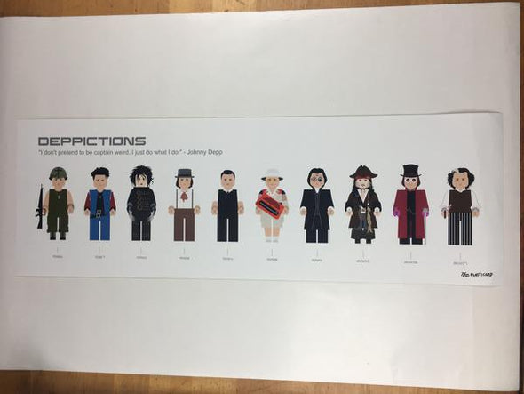 Deppictions - PlasticGod Poster Art Print Johnny