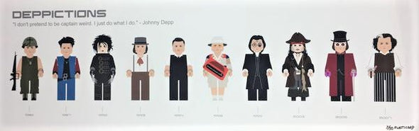 Deppictions - PlasticGod Poster Art Print Johnny