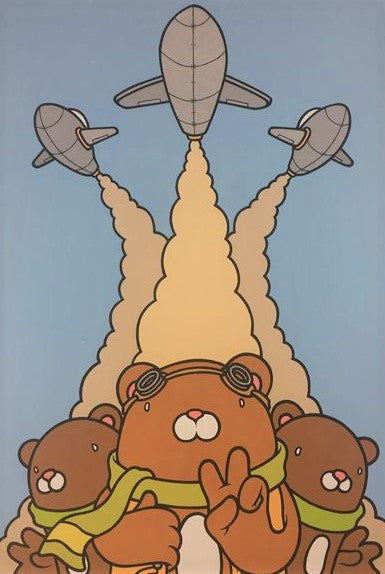Untitled (Planes) - 2008 Mike Budai Poster Art Print