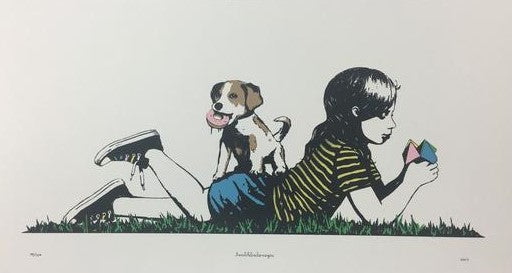 Puppy Love - 2017 Bumblebeelovesyou Poster Art Print