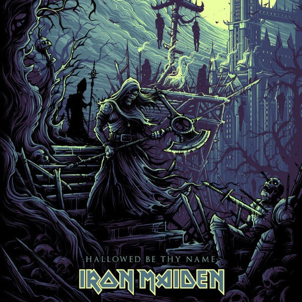 Iron Maiden - 2017 Dan Mumford poster hallowed be thy (they) name