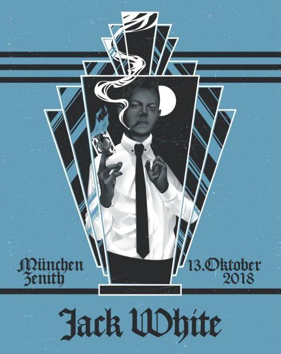 Jack White - 2018 Jack Hughes poster Munich, GER BHR Tour