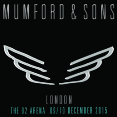 Mumford & Sons - 2015 poster London, UK O2 Arena