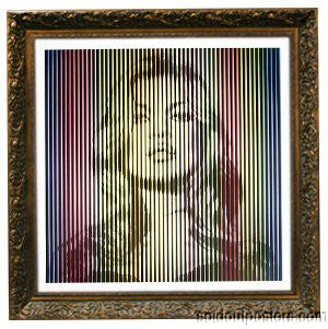 Fame Moss Kate Moss 2015 Mr. Brainwash poster print Bright Rainbow ed of 18 MBW