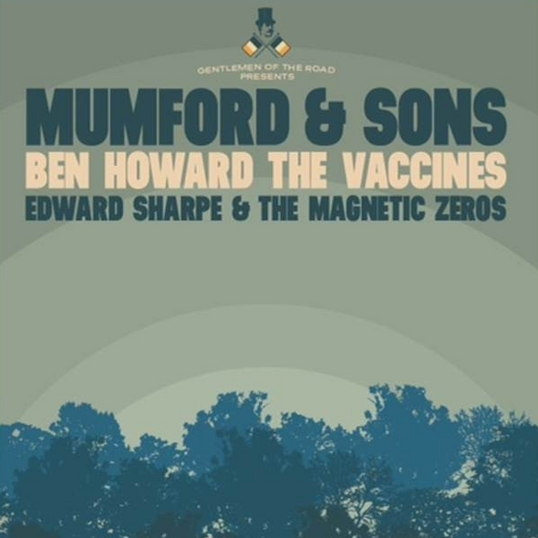 Mumford & Sons - 2013 Poster Phoenix Park Dublin IRL Hatch Show Prints