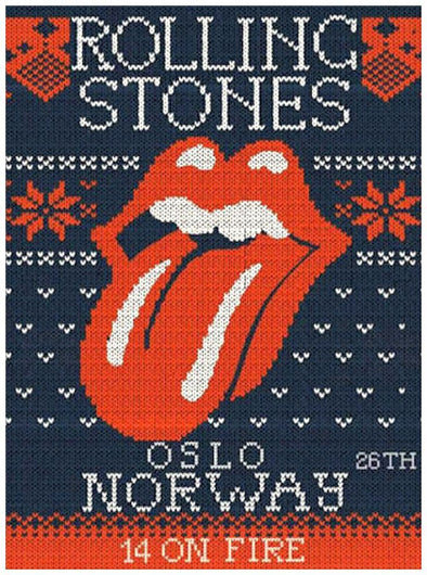 Rolling Stones - 2014 official poster Oslo Norway #1