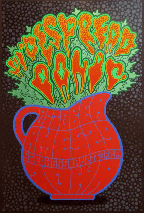 Widespread Panic - 2014 Chuck Sperry Poster Ames, IA Chocolate Ed